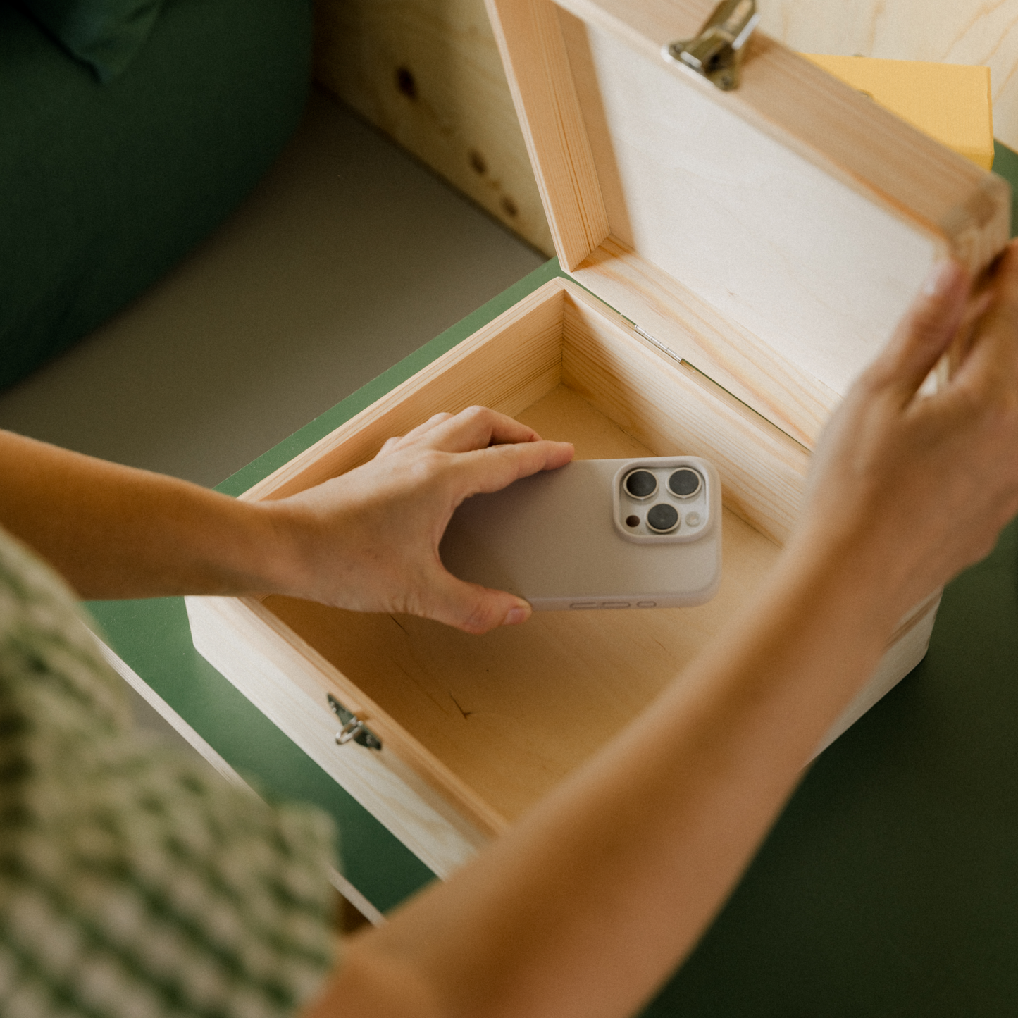 Unplugged Phone Lockbox