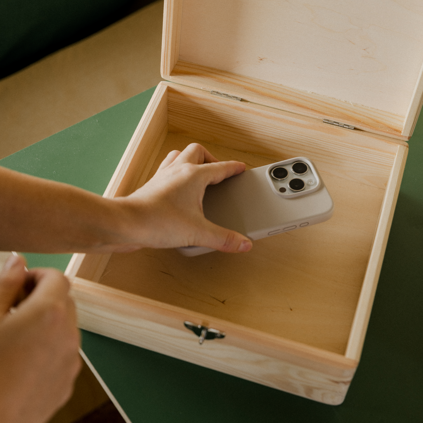 Unplugged Phone Lockbox